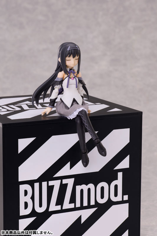 AmiAmi [Character & Hobby Shop] | [BUZZmod] Puella Magi Madoka Magica The Movie -Walpurgisnacht: Rising- Homura Akemi 1/12 scale action figure (Pre-order)
