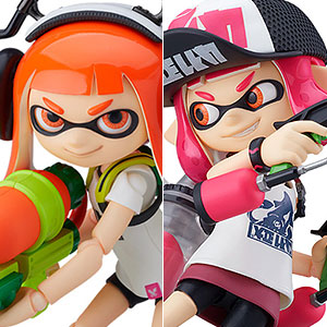 figma ガール 「Splatoon(スプラトゥーン)」 AmiAmi [Character & Hobby Shop] | figma Splatoon Girl DX Edition