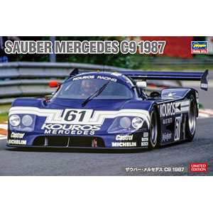 1/24 Sauber Mercedes C9 1987 Plastic Model