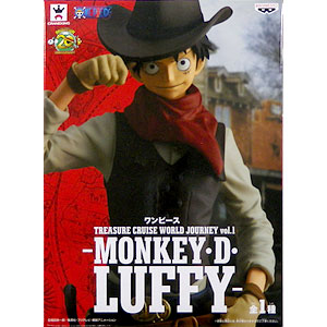 One Piece Cruise World Journey Vol. 1 Monkey d. Luffy Banpresto em