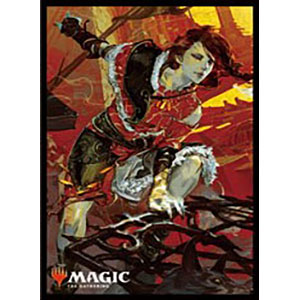AmiAmi [Character & Hobby Shop] | Magic: The Gathering Player's Card Sleeve  "War of the Spark" [Nissa, Who Shakes the World] (MTGS-086) Pack(Released)