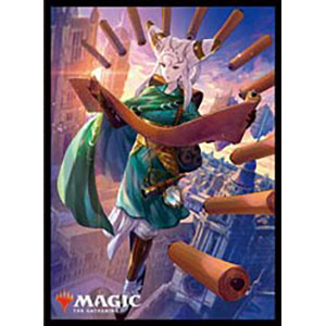 AmiAmi [Character & Hobby Shop] | Magic: The Gathering Player's Card Sleeve  "War of the Spark" [Nissa, Who Shakes the World] (MTGS-086) Pack(Released)