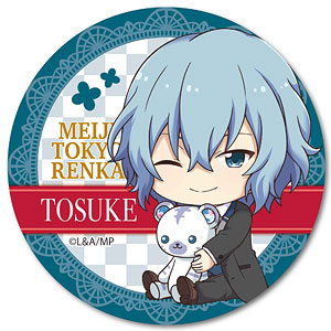 AmiAmi [Character & Hobby Shop] | Gyugyutto Tin Badge Meiji Tokyo
