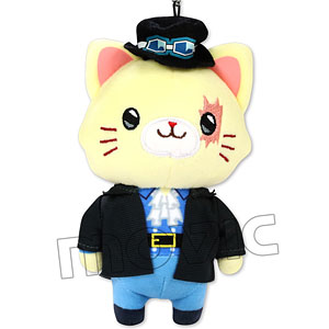 ONE PIECE Film Red with deals CAT Plush Keychain w/Eye Mask Zoro and Sanji