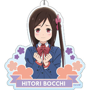 AmiAmi [Character & Hobby Shop]  Hitori Bocchi no Marumaru Seikatsu Deka  Keychain Bocchi Hitori(Released)