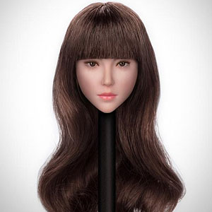 1/6 女性ヘッドD : Black Medium Straight Hair 1/6 女性ヘッドD : Black Medium Straight Hair | HLJ.co.jp