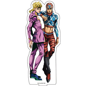 Jojo's Bizarre adventure high quality Acrylic standnGolden WindnGiorno and Bucciarati