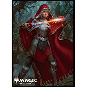 AmiAmi [Character & Hobby Shop] | Magic: The Gathering Player's Card Sleeve  "Throne of Eldraine" <Rowan, Fearless Sparkmage> Pack(Released)