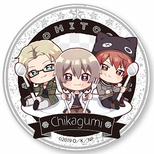 AmiAmi [Character & Hobby Shop]  Naka no Hito Genome [Jikkyochu] Tin Badge  Scene Zakuro Oshigiri C(Released)