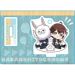 AmiAmi [Character & Hobby Shop]  Naka no Hito Genome [Jikkyochu] Tin Badge  Scene Zakuro Oshigiri C(Released)