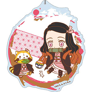 AmiAmi [Character & Hobby Shop]  Kimetsu no Yaiba x Rascal Deka Keychain  Zenitsu Agatsuma(Released)