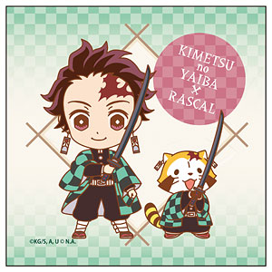 AmiAmi [Character & Hobby Shop]  Kimetsu no Yaiba x Rascal Deka Keychain  Zenitsu Agatsuma(Released)