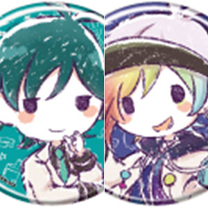 AmiAmi [Character & Hobby Shop]  Val x Love Trading Tin Badge 9Pack  BOX(Released)