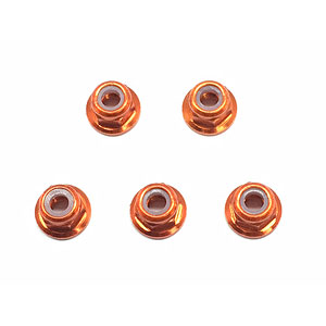 AmiAmi [Character & Hobby Shop] | M3 Al Flange Nylon Nut Orange 