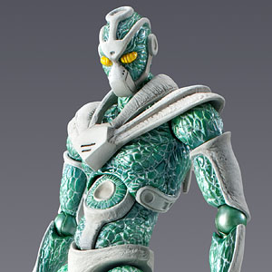 ソフビ製ともだち初号機(Hierophant Green Prototype) JoJo's Bizarre Adventure Hierophant Green Legend Statue