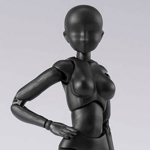 AmiAmi [Character & Hobby Shop]  S.H.Figuarts Body-kun (Solid black Color  Ver.) (Released)