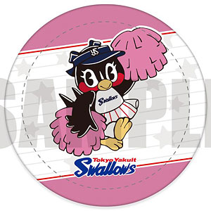 AmiAmi [Character & Hobby Shop]  Tokyo Yakult Swallows Leather Badge  Design I (Tsubakurou)(Released)