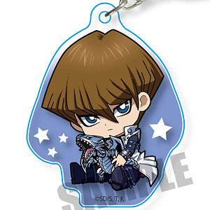 Gyugyutto Acrylic Key Ring Yu-Gi-Oh! 5D`s Yusei Fudo & Stardust