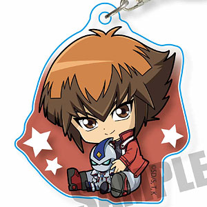 Gyugyutto Acrylic Key Ring Yu-Gi-Oh! 5D`s Yusei Fudo & Stardust