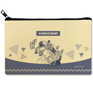 Yuru Camp Flat Pouch Design 03 (Rin Shima /B)
