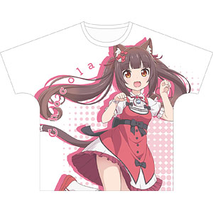 AmiAmi [Character & Hobby Shop] | 猫娘乐园巧克力整面印刷T恤男女 