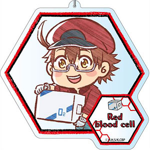 AmiAmi [Character & Hobby Shop]  TV Anime Cells at Work! CODE BLACK Deka  Acrylic Stand Red Blood Cell (AA2153)(Released)