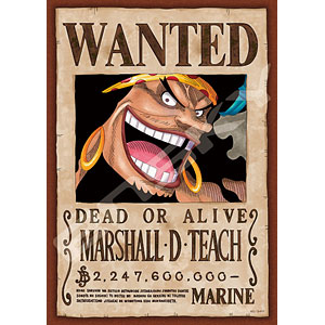 Gold Roger One Piece Wanted Poster Postcard for Sale by One Piece