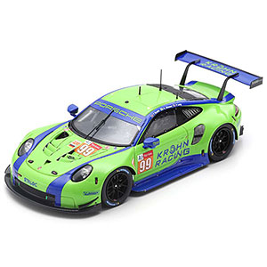 Diecast model cars Porsche 992 RSR 1/43 Spark 911 RSR-19 No.91 GT Team 24h Le Mans 2020 G.Bruni