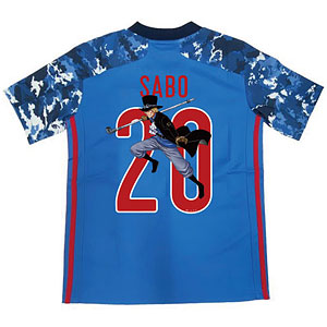 Sabo Baseball One Piece Movies Full Print Baseball Jersey Shirt