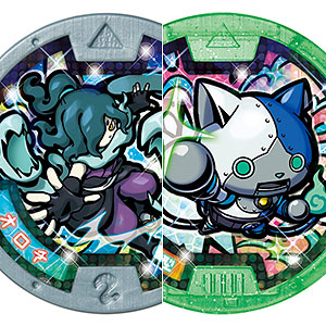 NEW Bandai Yo-kai Watch Youkai medal ♪ Set 02 Tomodachi Yokai 8 Medal Set  Japan