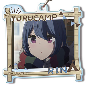 Yuru Camp Acrylic Keychain Design 03 (Rin Shima /A)