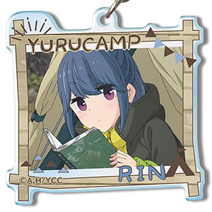 Yuru Camp Acrylic Keychain Design 04 (Rin Shima /B)
