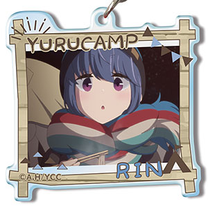 Yuru Camp Acrylic Keychain Design 05 (Rin Shima /C)