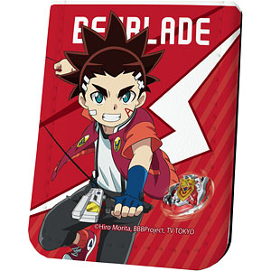 AmiAmi [Character & Hobby Shop]  Leather Sticky Notes Book Beyblade  Burst 14/ Hyuga Hizashi & Hikaru Hizashi (Mini Chara)(Released)