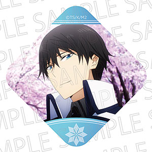 AmiAmi [Character & Hobby Shop]  Mahouka Koukou no Rettousei Visitor Arc  Diamond Shape Tin Badge Minami Sakurai(Released)