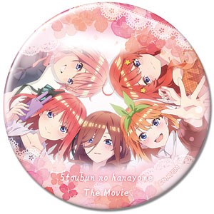 AmiAmi [Character & Hobby Shop]  Movie The Quintessential Quintuplets  Tin Badge Design 63 (Group /C)(Pre-order)