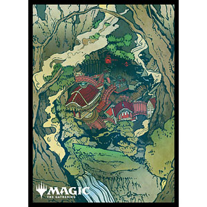 AmiAmi [Character & Hobby Shop] | Magic: The Gathering Player's Card Sleeve  MTGS-212 "Kamigawa Neon Dynasty" Ukiyo-e Lands [Plains] (A)(Released)