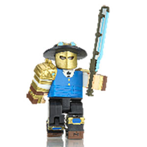 Roblox Action Collection - 15th Anniversary Gold 4 Figure Pack [Includes  Exclusive Virtual Item] 