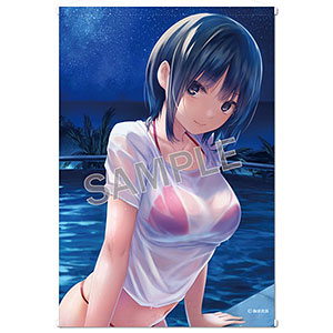Coffee Kizoku B2 Wall Scroll SECRET NIGHT- Sumika Aoyama