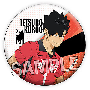 AmiAmi [Character & Hobby Shop]  Haikyuu!! Glitter Tin Badge vol.2 Tetsuro  Kuroo(Released)