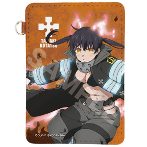 貴重　炎炎ノ消防隊 レザーパスケース マキ　尾瀬 AmiAmi [Character & Hobby Shop]