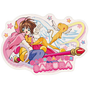 AmiAmi [Character & Hobby Shop]  Cardcaptor Sakura Travel Sticker (5) Sakura  Kinomoto & Syaoran Li(Released)