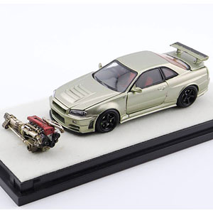 AmiAmi [Character & Hobby Shop] | 1/64 Nismo R34 GT-R Z-tune Jade