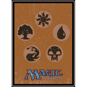 Magic: The Gathering スリーブ ファイレクシア シンボル AmiAmi