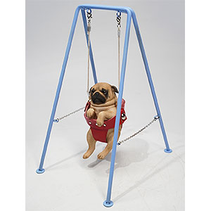 パグ様 AmiAmi [Character & Hobby Shop] | 1/6 Pug on the Swing A2(Released)