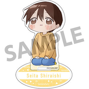 渚咲 Kubo & Junta Shiraishi (B) Mini Character Acrylic Stand