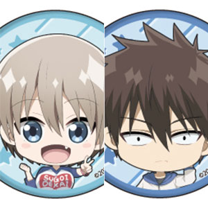 AmiAmi [Character & Hobby Shop]  TV Anime Uzaki-chan wa Asobitai! Double  New Illustration Tin Badge Set [Sailor Uniform ver.](Pre-order)