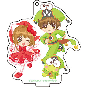 Kinomoto-zakura & Kuromi A4 plastic trasparent file folder & Sticker Set Cardcaptor  Sakura x Sanrio Character Drivers limited to Lawson, Loppi and HMV & BOOKS  online, Goods / Accessories