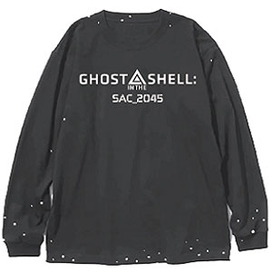 AmiAmi [Character & Hobby Shop]  [Exclusive Sale] Ghost in the Shell  SAC_2045 LONGSLEEVE (logo) / BLK / L(Released)