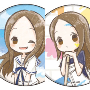 AmiAmi [Character & Hobby Shop]  Karakai Jouzu no Takagi-san 2 Tin Badge  Set(Released)